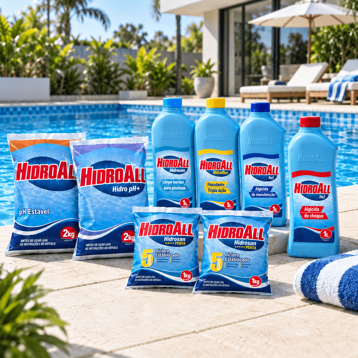 Produtos de piscina